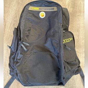 Thor Racing MX Backpack Motocross Bag Yellow Black